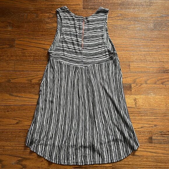 Anthropologie W5 Black and White Striped Tank Top - Picture 4 of 5
